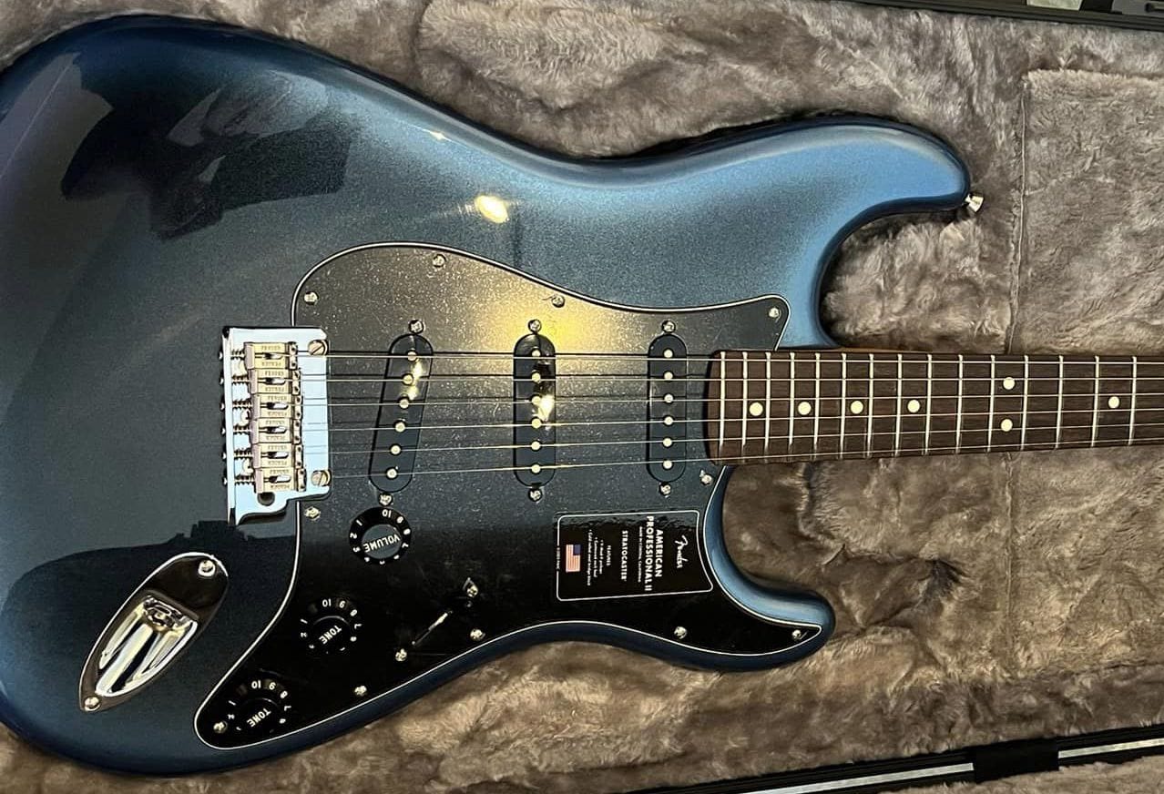 Fender American Pro II Stratocaster (in Dark Knight finish) - A Lead Player's Dream