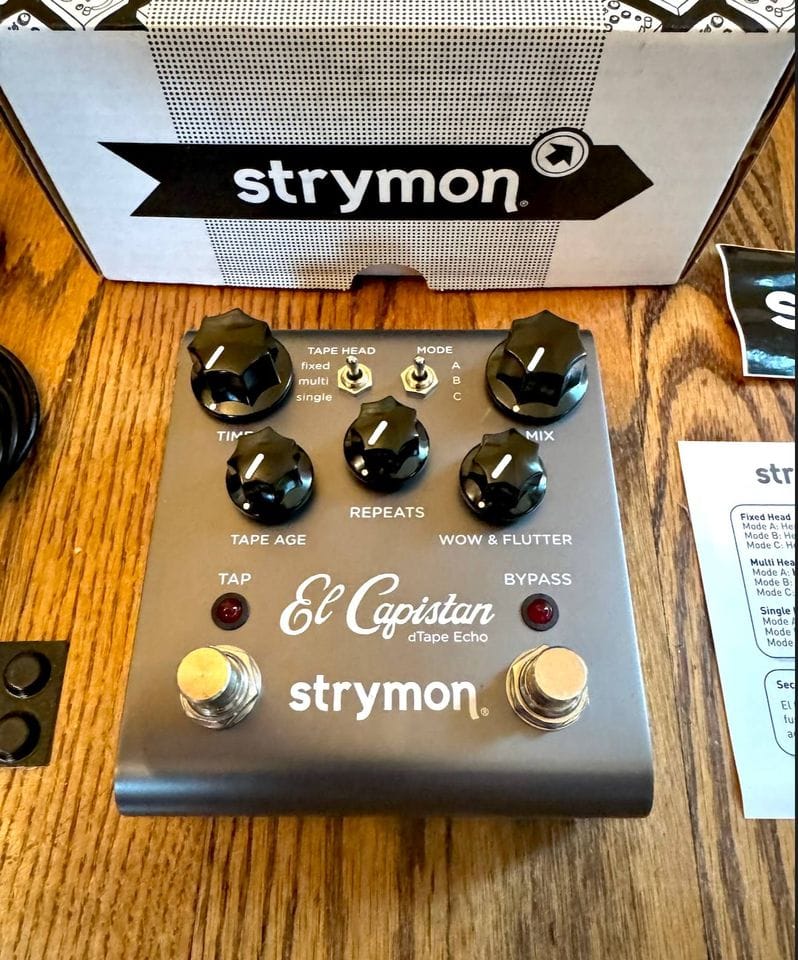Strymon El Capistan V1 - Unboxing