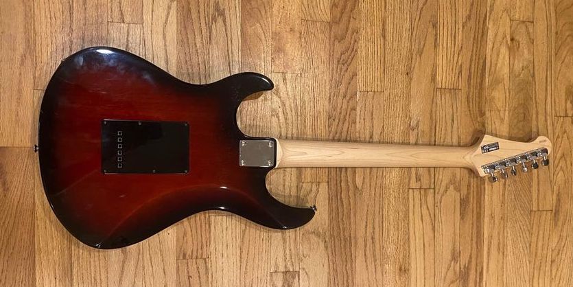 Yamaha Pacifica Back Finish