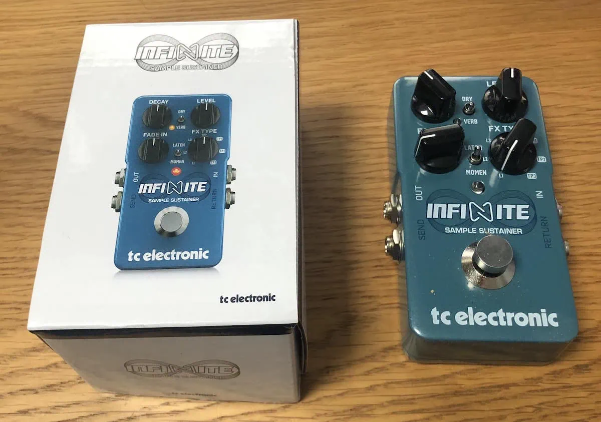 TC Electronic Infinite Sample Sustainer Pedal