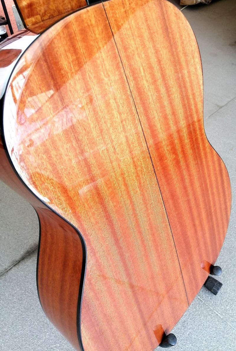 Takamine GC1 NAT - Back and Sides