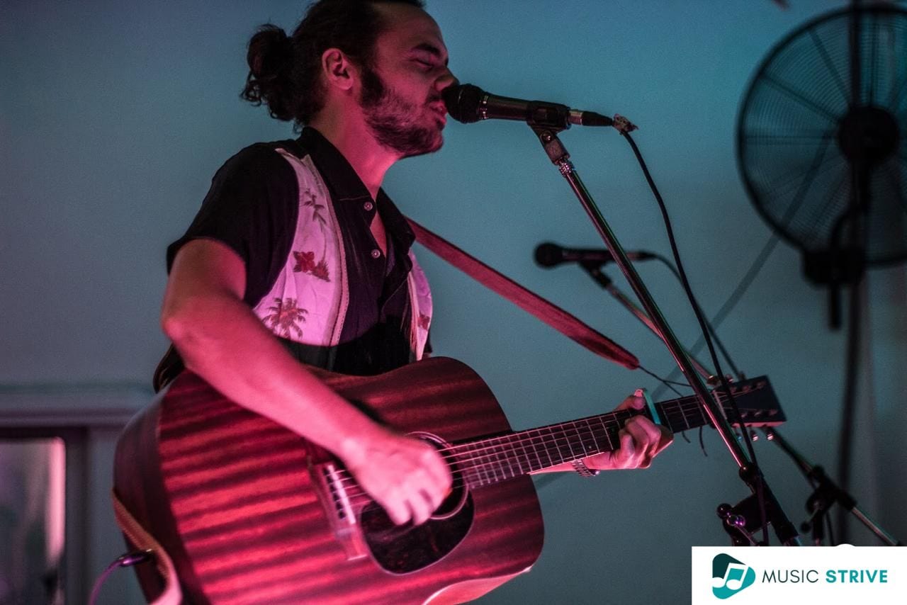 Playing the Martin D15M Live