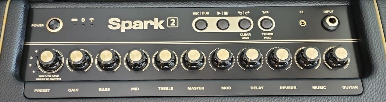 Positive Grid Spark 2 - Controls