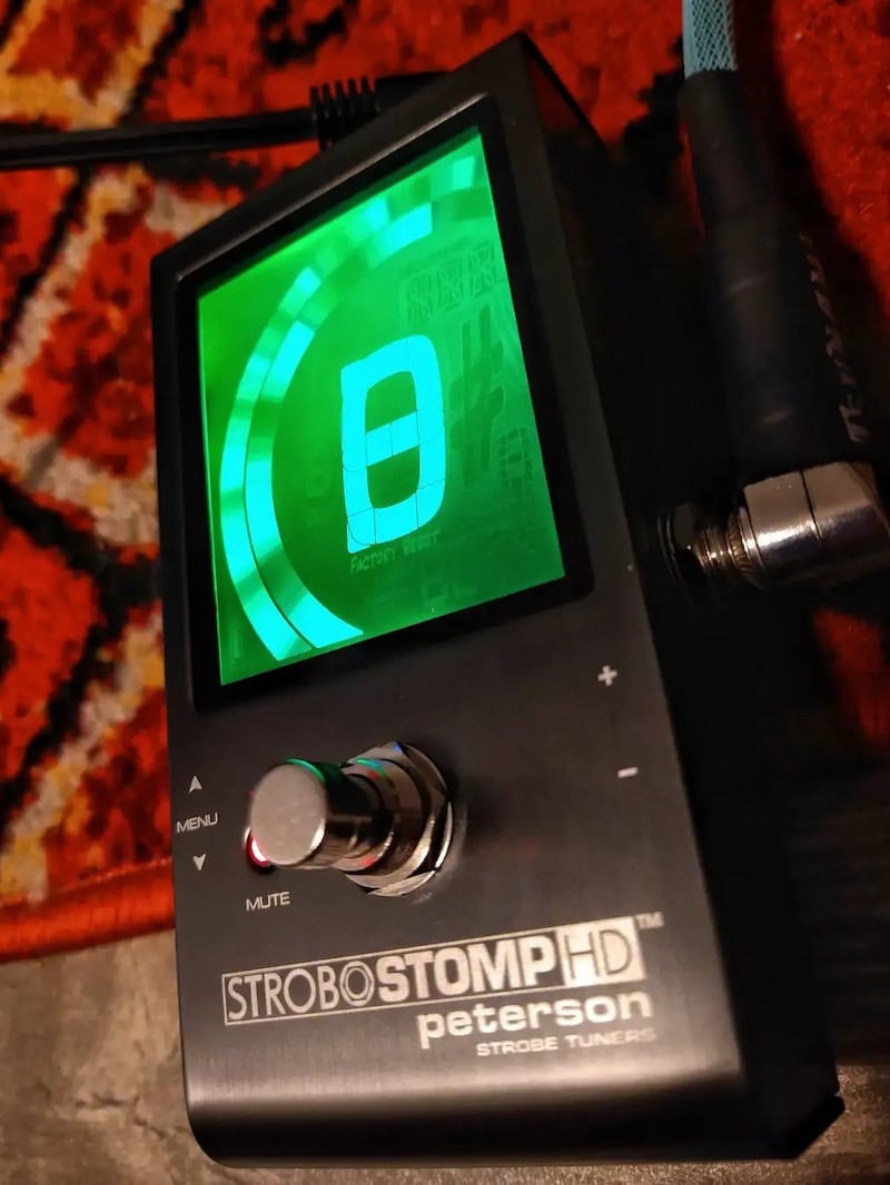 Peterson StroboStomp HD - Display