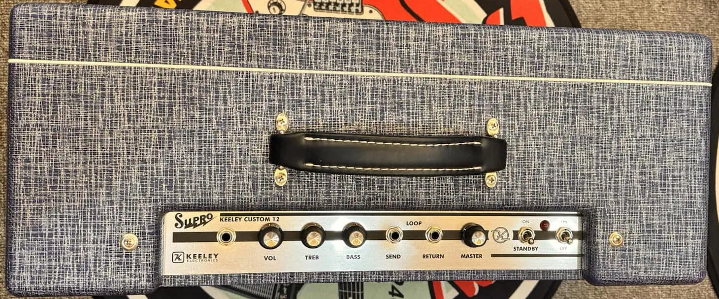 Supro 1968RK Keeley - Controls