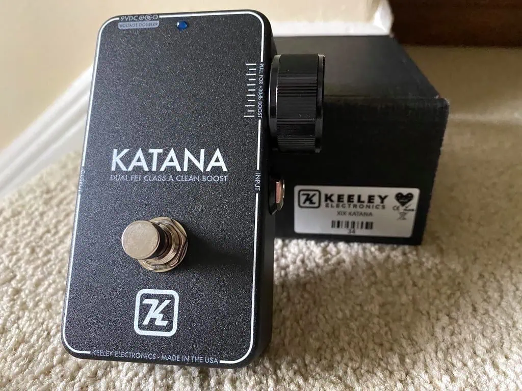 Keeley Katana - 19th Anniversary Limited Edition Black