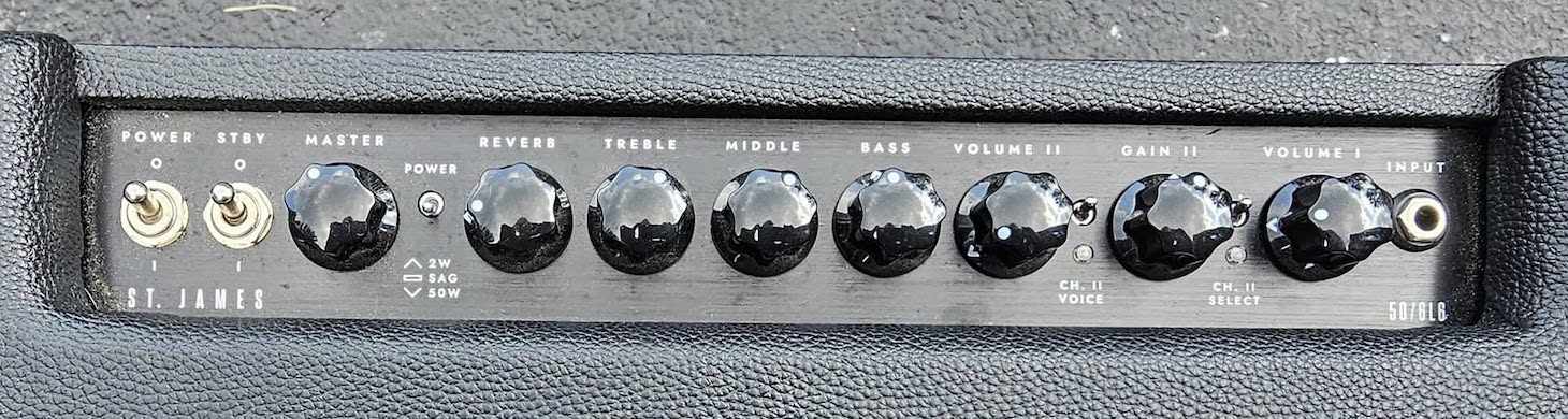 Blackstar St. James 6L6 - Controls