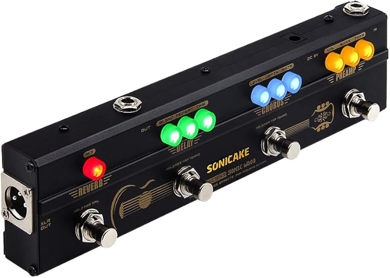 SONICAKE Acoustic Multi-effects Pedal SONICAKE Acoustic Multi-effects Pedal