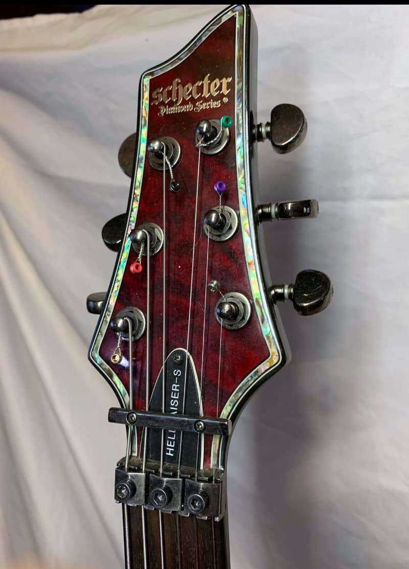 Schecter Hellraiser C-1 FR-S - Headstock