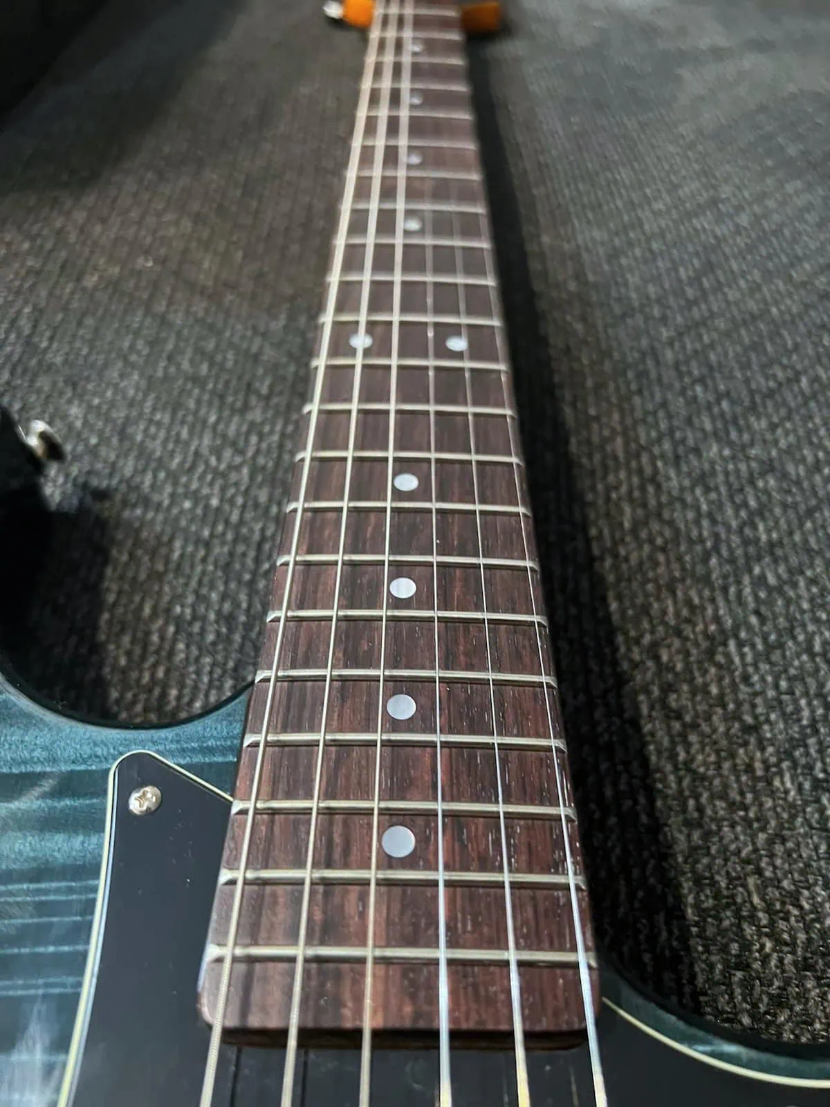 Yamaha Pacifica PAC612 VII FM - Fretboard